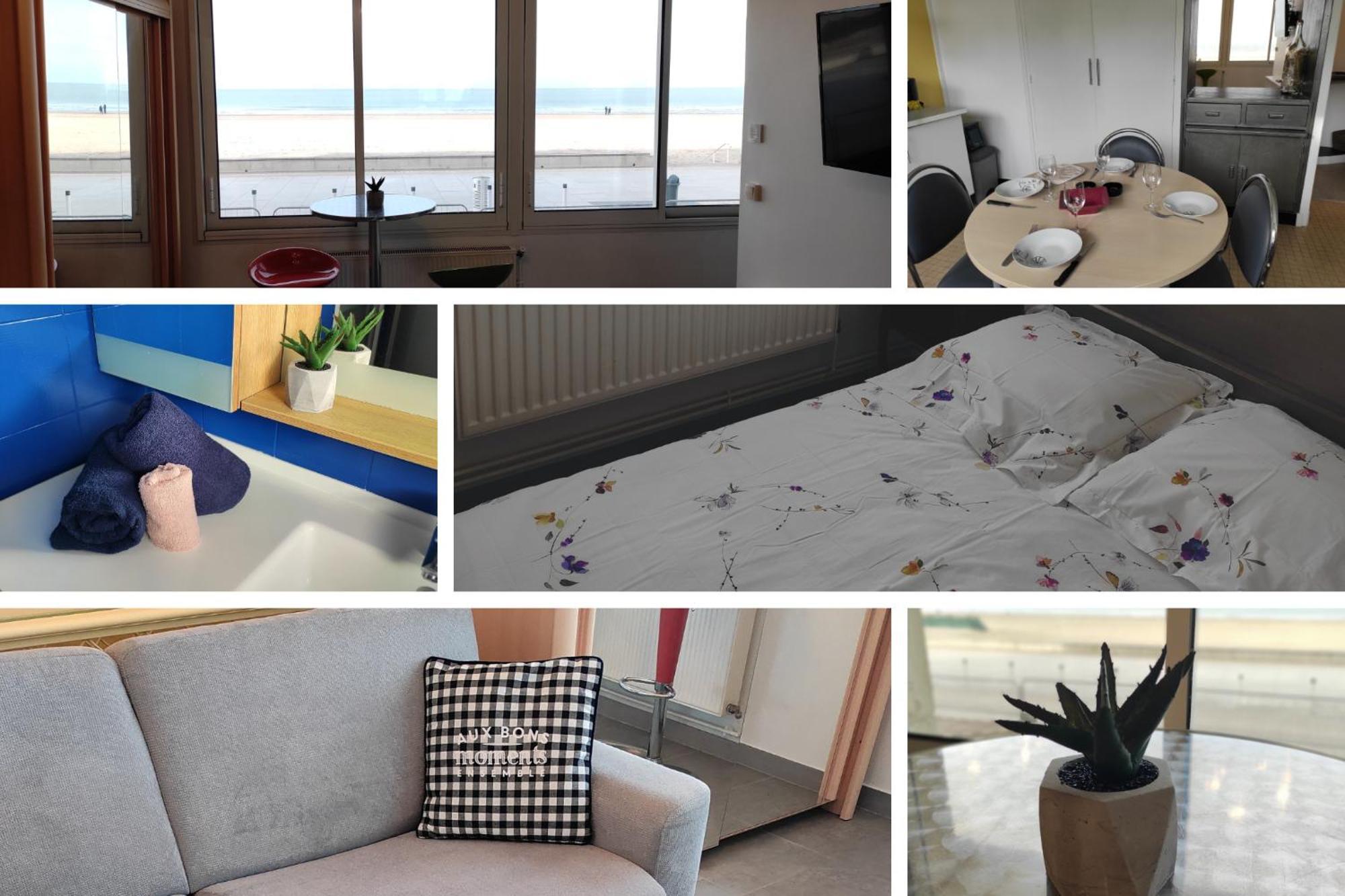 Malo-Les-Bains Rdc Avec Terrasse Privee En Face De La Mer Dunkirk Esterno foto
